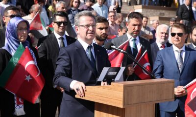 Manisa Celal Bayar Üniversitesi Rektörü Prof. Dr. Kibar'dan Filistin'e destek açıklaması: