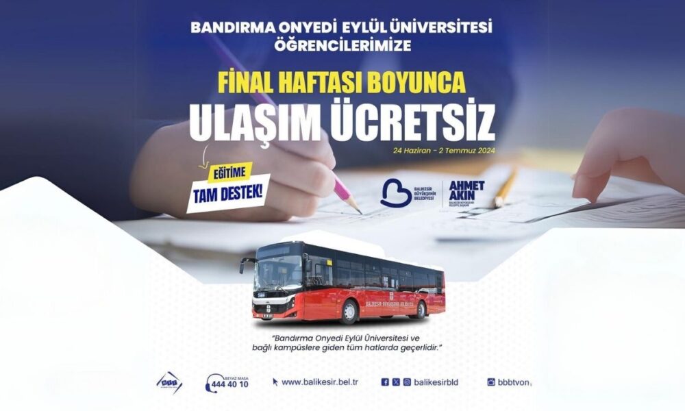 bandırma 17 eylül üniversitesi öğrencilerine