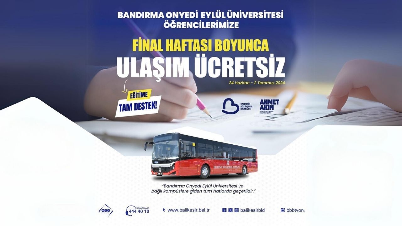 bandırma 17 eylül üniversitesi öğrencilerine