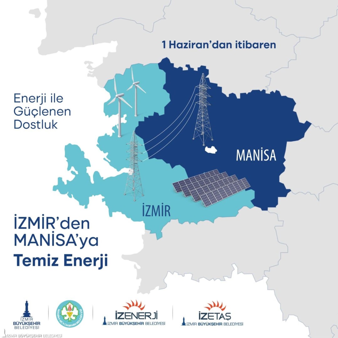 izmirden manisaya enerji izetaş