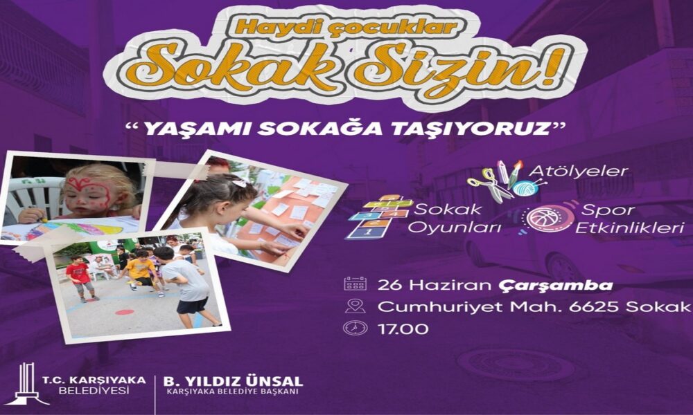 karşıyaka haydi çocuklar sokağa