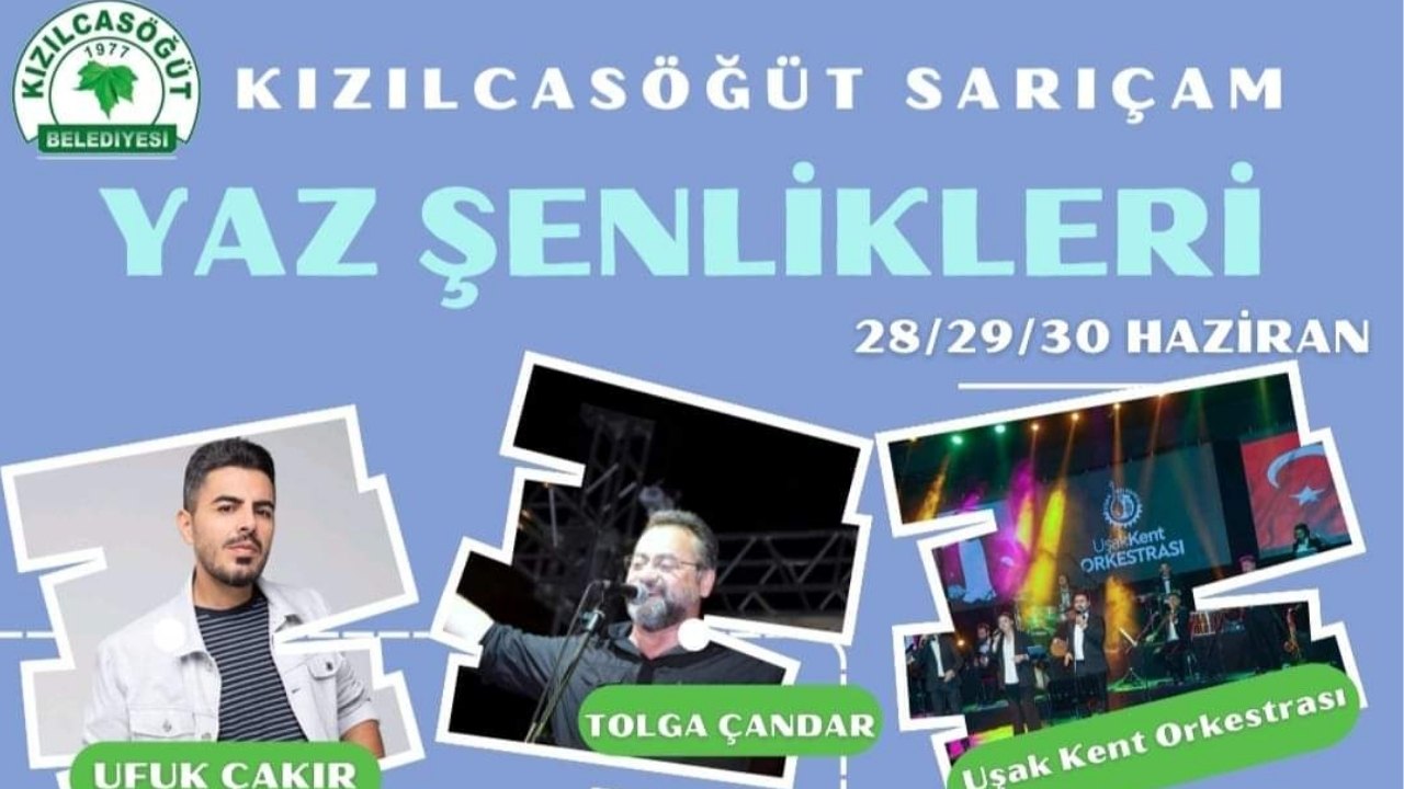 kızılcasöğüt yaz şenlikleri