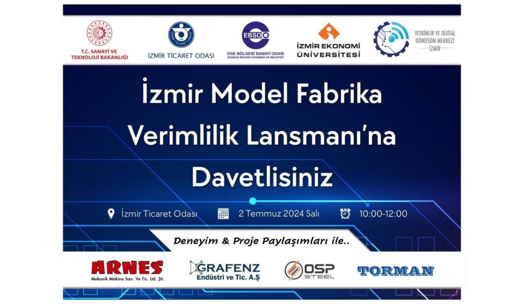 izmir model fabrika verimlilik lansmanı