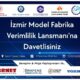 izmir model fabrika verimlilik lansmanı