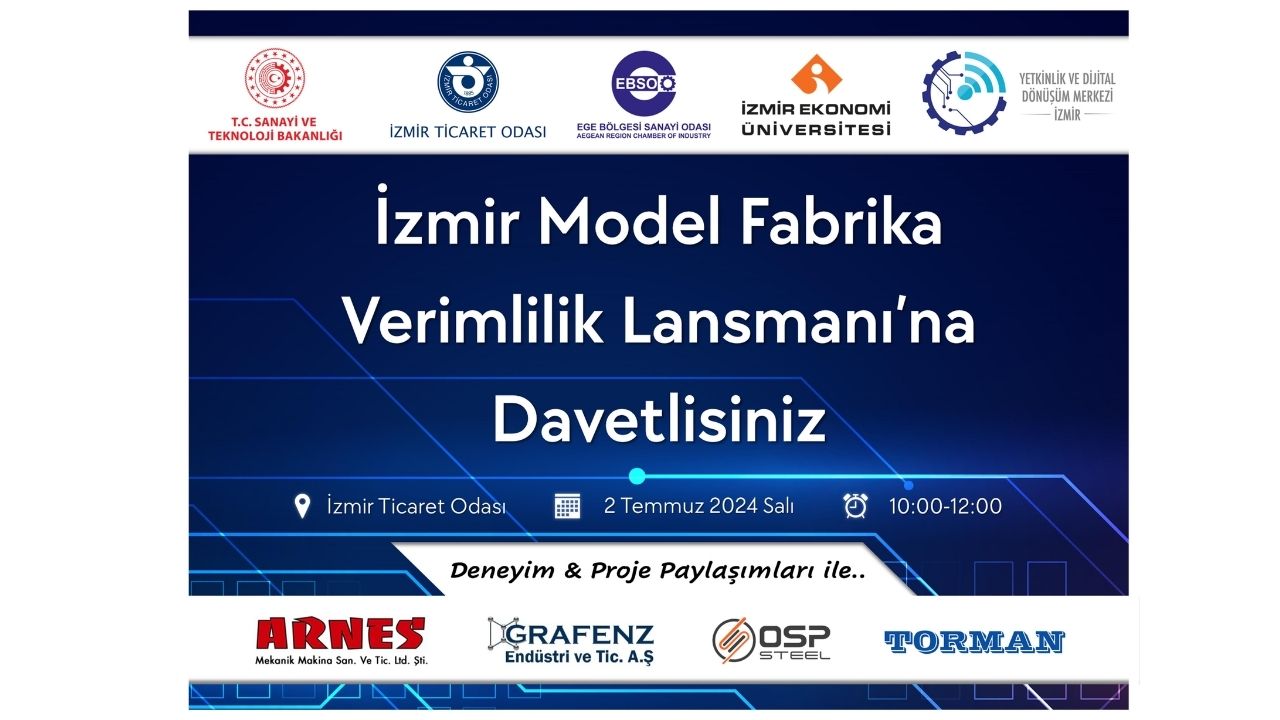 izmir model fabrika verimlilik lansmanı