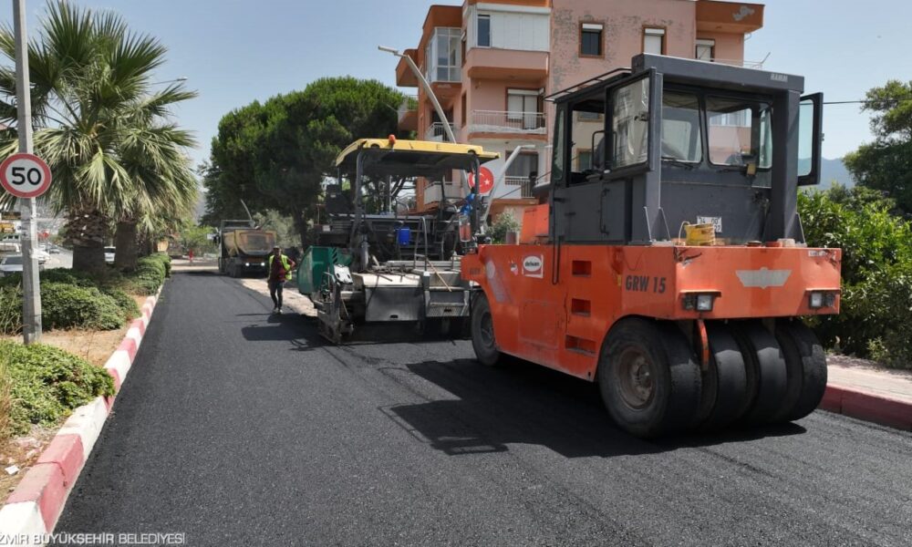 yeni yol yenileme çalışmaları