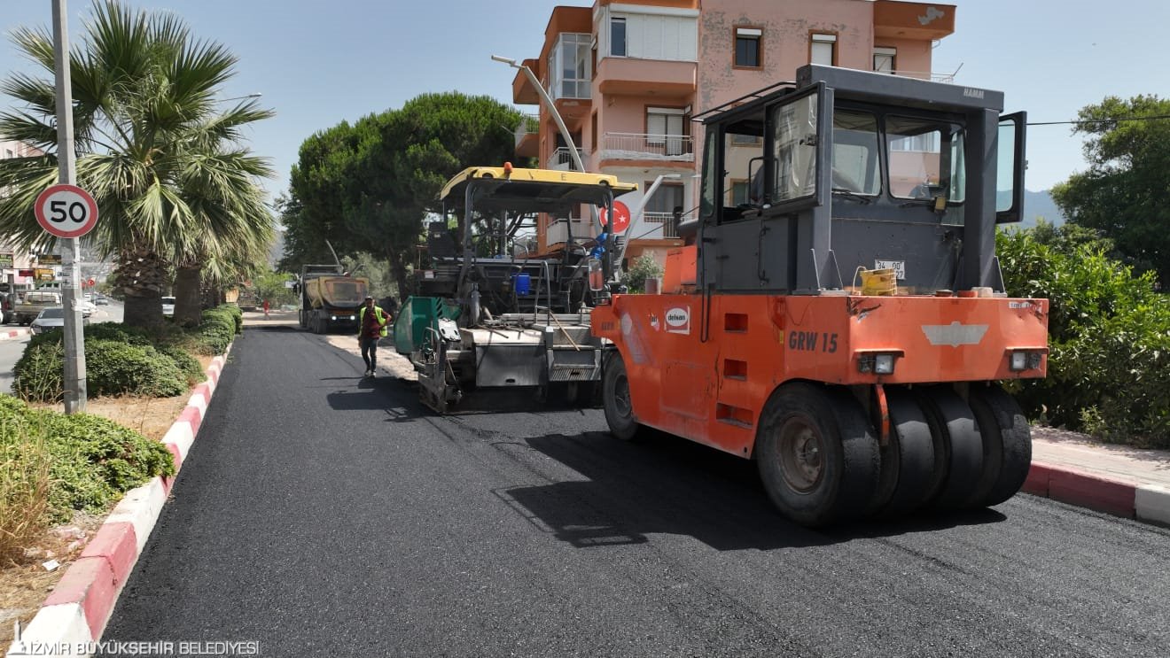 yeni yol yenileme çalışmaları